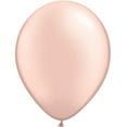thumbnail image 2 of Burton & Burton 11" Pearl Peach Qualatex Balloons, Pack/100, 2 of 2
