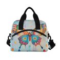 thumbnail image 2 of Lunch Bag Portable Crossbody Meal Bag Cooler Bag Insulated Lunch Bag Food Bag Handheld & Crossbody Design Cool Butterfly, 2 of 6