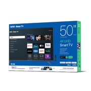 onn 50 in Class 4K UHD Roku Smart Television, 100012585