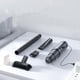 thumbnail image 1 of Ganfancp Inalámbrico Coche Absorbente de Succión de Soplado de Gran Potencia de Succión de Mano Del Hogar Portátil Pequeño Mini Aspirador Ofertas Del Día 1×Aspirador de Coche + 1×Cable de Carga + 4×V, 1 of 3