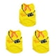 thumbnail image 4 of Ropa para cachorros Methold Algodón Sin hebillas Camisa para mascotas Chaleco Amarillo brillante M, 4 of 6