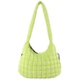 thumbnail image 1 of Bolso Bandolera Acolchado para Mujer Gran Capacidad Color Sólido, 1 of 9