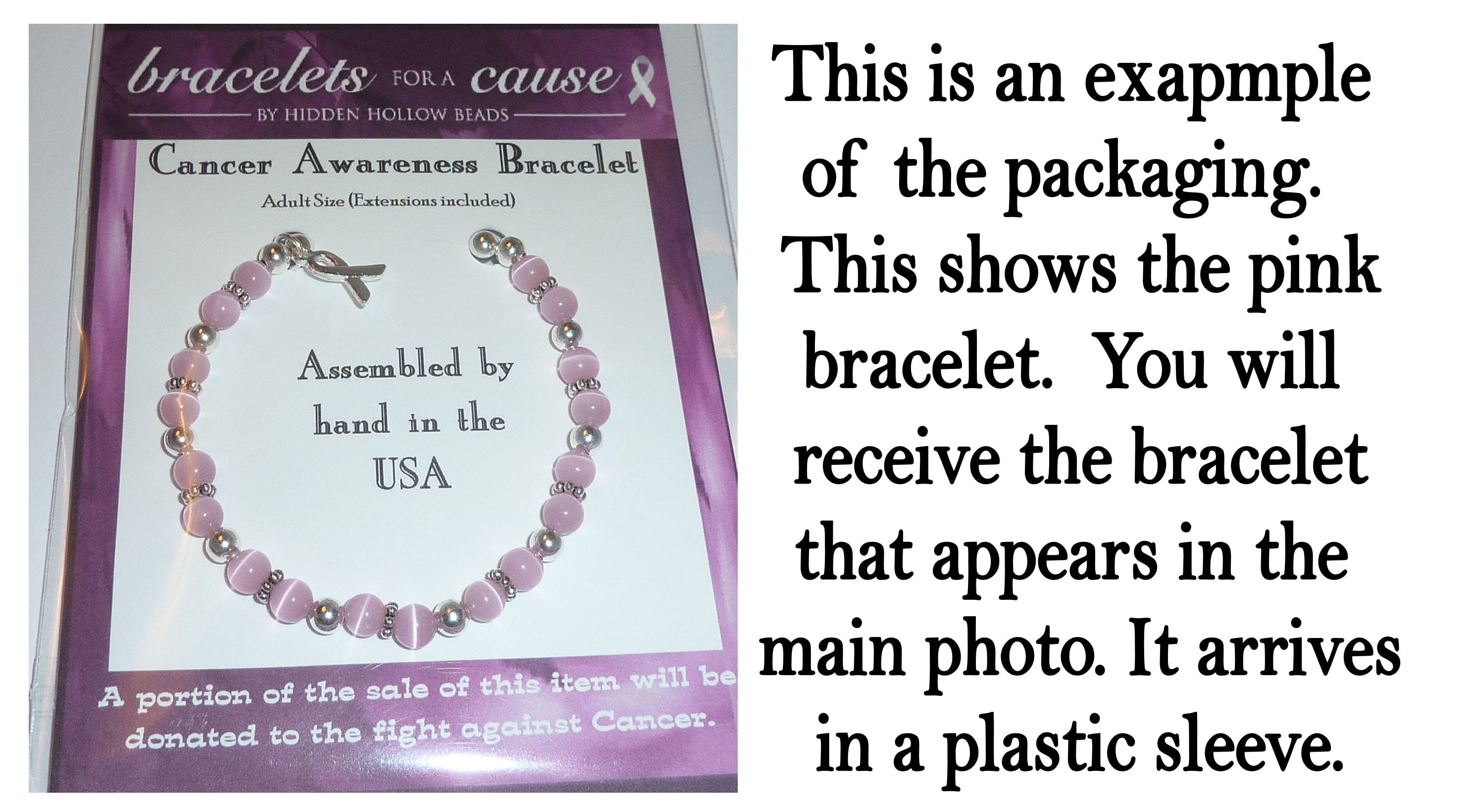 No One Fights Alone® Wristband | Cancer Awareness Bracelet