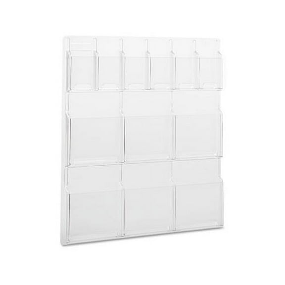 Safco Reveal 6 Magazine and 6 Pamphlet Display