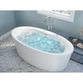 Heidi Series 67 in. x 34 in. Acrylic Combination 50 Gallon Capacity ...