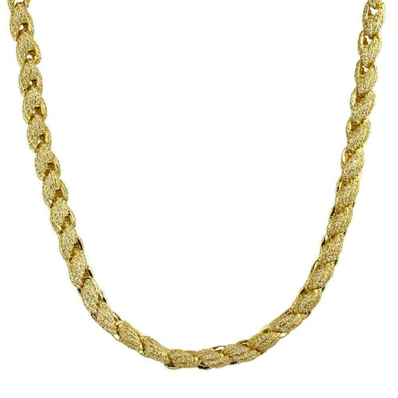 Bling Bling Rope Chain 8MM In Gold