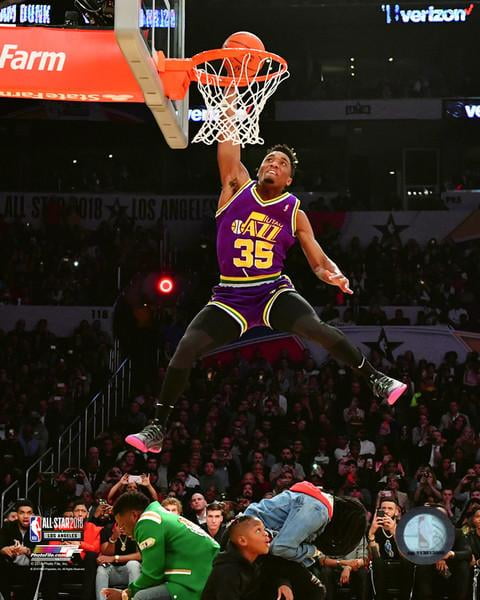 donovan mitchell slam dunk