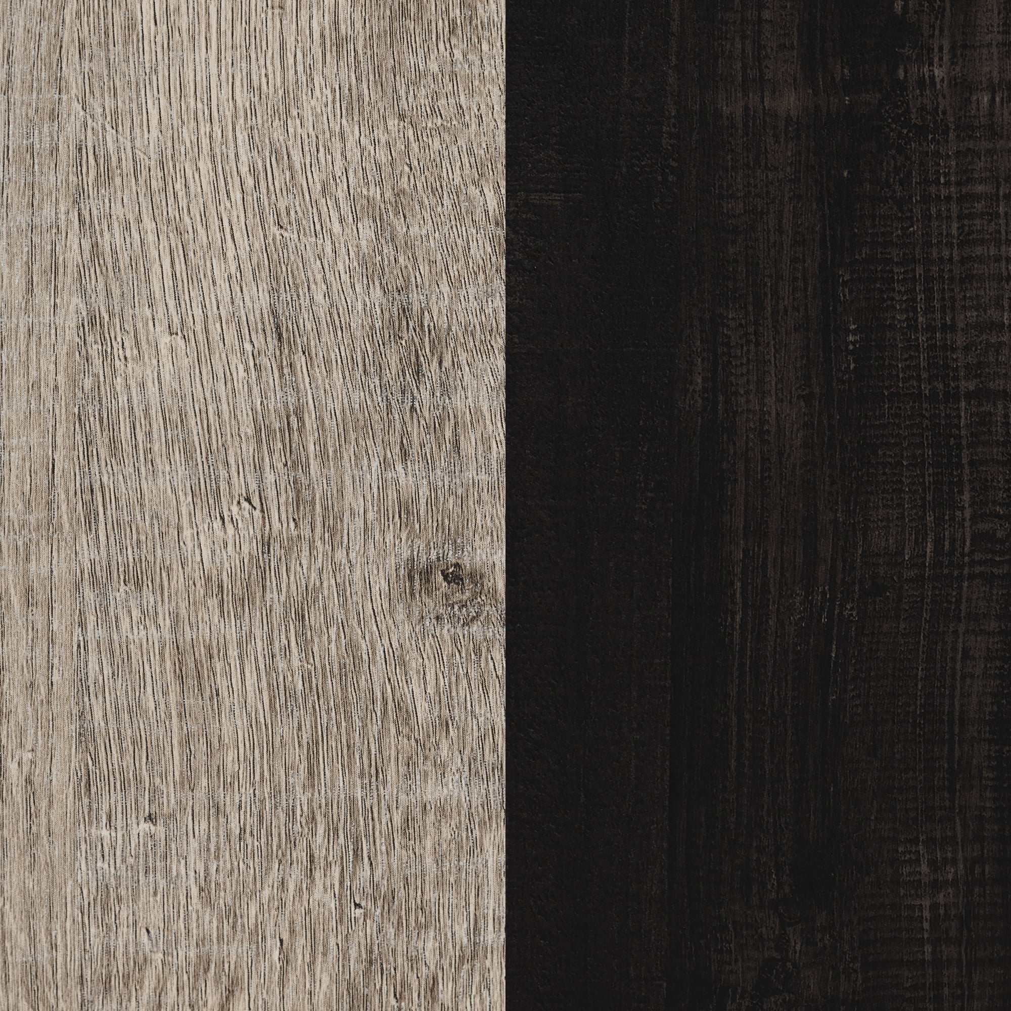 Commode 5 tiroirs pour Adulte, fini Noir antiqué et Chêne vieilli, collection Londen de Meubles South Shore