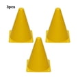 thumbnail image 3 of Soidarity 3 unids/set conos de tráfico de alta visibilidad para Entrenamiento de fútbol-conos de entrenamiento de baloncesto de fútbol de Mochilas de mochilero Amarillo 23cm, 3 of 6