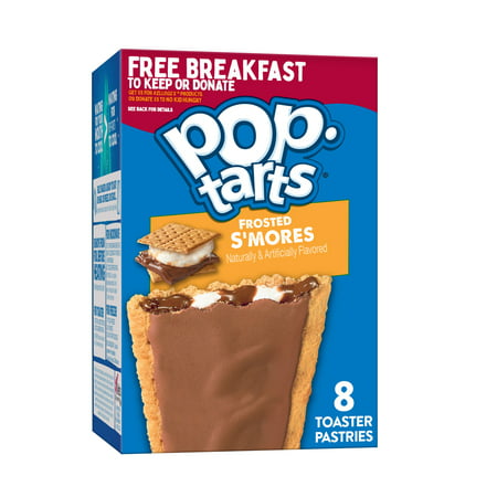Pop-Tarts Toaster Pastries Breakfast Foods Frosted S mores 8 Ct 13.5 Oz Box