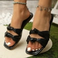 thumbnail image 6 of WIZUTIZ Shower Sandals Women Casual Athletic Walking Women's Slide Sandals Summer Shower Shoes Slides Beach Shower Shoes Indoor Non-Slip Slip on Sandals for Older Women Mother's Day Gifts, 6 of 6