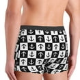 thumbnail image 5 of Haiem Nautical Anchors1 Men's Boxer Briefs, Every Day Comfort Stretch Cotton Moisture-Wicking Underwear-Medium, 5 of 9