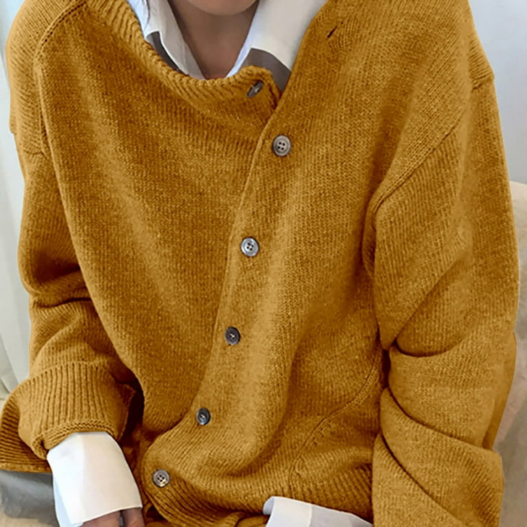 Casual Color Mixing Irregular Knitting Sweater Casual Color Mixing Irregular Knitting Sweater