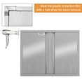 thumbnail image 6 of 304 Stainless Steel Outdoor Kitchen Access Door with Recessed Handle, Double Access Door for BBQ Island, Grilling Station, 6 of 9