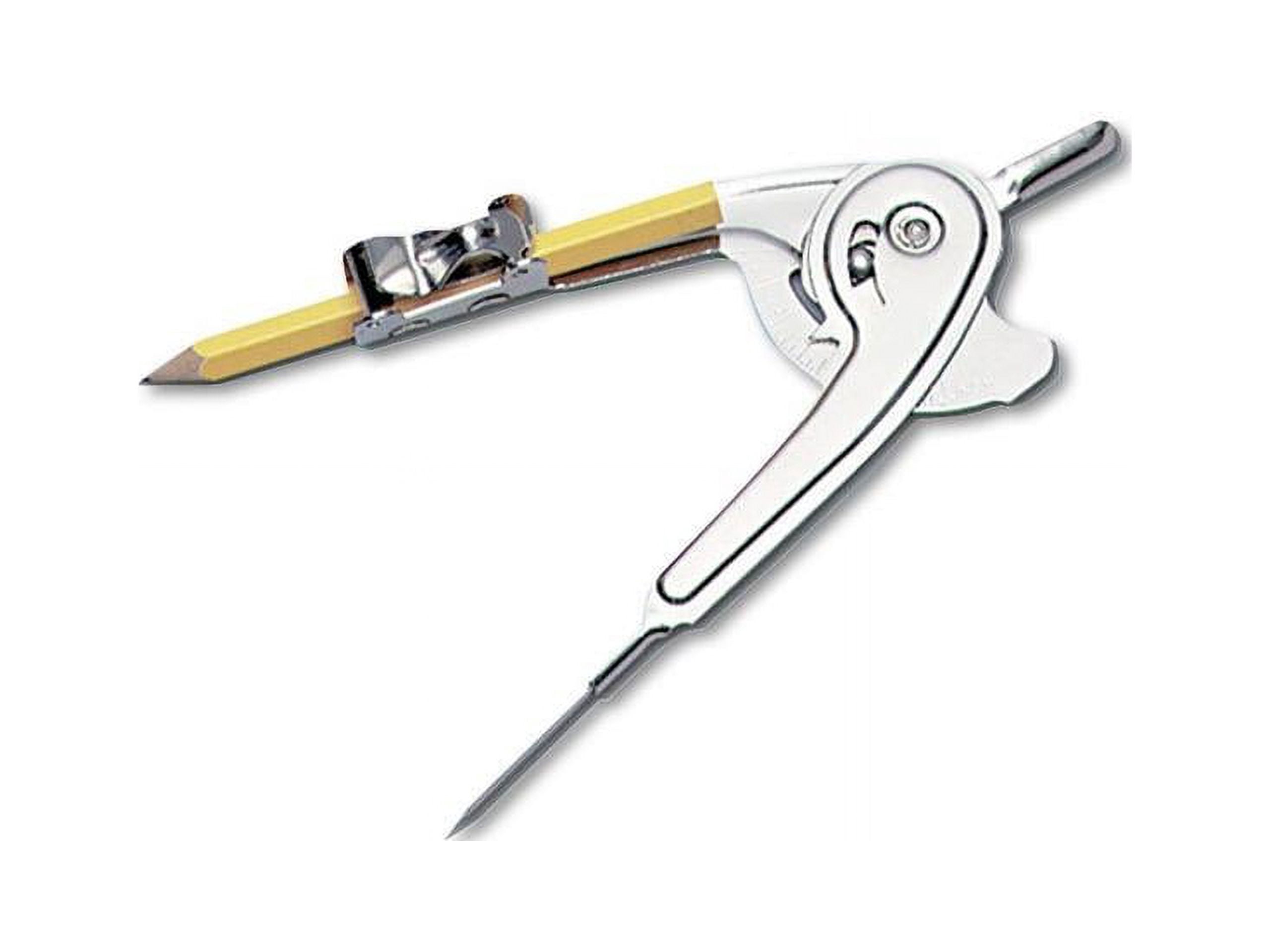 (2 pack) CLI Ball Bearing Safety Compass 1 Piece(s) - Metal, Aluminum - Silver - 12 / Dozen