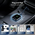 thumbnail image 4 of Wireless CarPlay & Android Auto 2-in-1 Adapter: Upgrade Wired to Wireless for Car Stereo, Plug & Play, Auto Reconnect, Stable Connection with Navigation/Music/Voice Control, Compact Zinc Alloy, 4 of 6