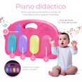 thumbnail image 4 of Gimnasio Música Piano Tiempo Tummy Bebés Juego Alfombra Alfombras Patadas, 4 of 8