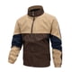 thumbnail image 1 of Ceisia Men's Hooded Waterproof Long Sleeve Jacket Casual Solid Color Loose Fit Gift Outerwear, 1 of 3