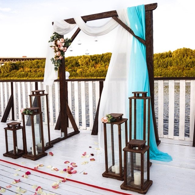 Sheer Backdrop Curtain,Wedding Arch Draping Fabric Curtainfor Wedding Wedding Arch Drapes Enhanced Features