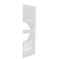 thumbnail image 1 of Alignment Ruler,T Shirt Print Ruler Shirt Alignment Guide Shirt Alignment Tool High Capacity, 1 of 8
