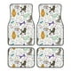 thumbnail image 1 of Fotbe Colorful Poodle Dog Juego de 4 Tapetes para Auto con Estampado – Alfombrillas de Goma Reforzada, Diseño Antideslizante, Protección para Todo el Año – Vehículos, Autos, Camionetas y SUVs, 1 of 7