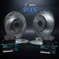 thumbnail image 2 of R1 Concepts Front Rear Brakes and Rotors Kit |Front Rear Brake Pads| Brake Rotors and Pads| Ceramic Brake Pads and Rotors WGWN2-13045, 2 of 5