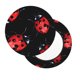 thumbnail image 2 of Disketp Beautiful Red Ladybug Funda Redonda para Taburete, Funda de Cojín para Silla de Bar Suave y Elástica-14 inch, 2 of 7