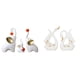 thumbnail image 1 of Elegantes esculturas familiares de elefantes y cisnes, estatuas de animales para escritorios, salas de estar, dormitorios, estanterías y armarios., 1 of 8