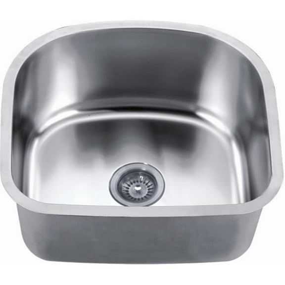 Dawn® Undermount Cresent Single Bowl Sink