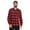 Red Buffalo Check, variant on Ashford & Brooks Mens Flannel Button Down Plaid Long Sleeve Casual Shirt