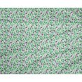 thumbnail image 4 of oneOone Polyester Lycra Fabric Flower & Leaves Watercolor Decor Fabric Printed BTY 56 Inches Wide, 4 of 4
