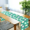 thumbnail image 7 of Easter Eggs Green Table Runner - 18x72 Inch Soft Fabric Table Runner, Heat-Resistant for Kitchen, Dining, Holiday House Decor, 7 of 7