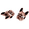 thumbnail image 3 of Prettyia - 2 de metal sueltas para manualidades vintage, para pulsera, collar Bronce jinwen Perlas sueltas de metal artesanal, 3 of 7