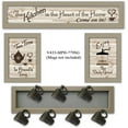 thumbnail image 4 of "Kitchen Collection IV" Vignette 4 Pcs avec Porte-Gobelet 7-Peg par Millwork Engineering, Cadre Taupe, 4 of 4