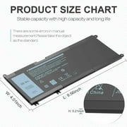 33YDH Laptop Battery For Dell Inspiron 15 7000 17 7773 7778 7786 7779 2in1 G3