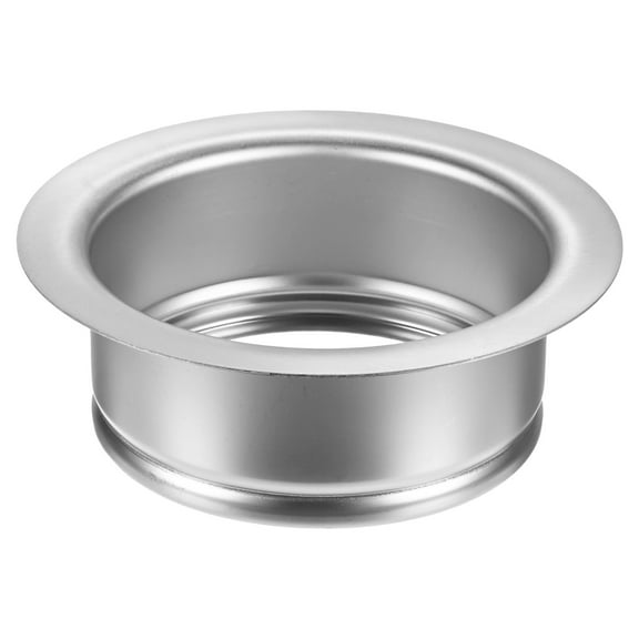 Uxcell Garbage Disposal Sink Flange for 3-1/2 Inch Standard Drain [Silvery White]