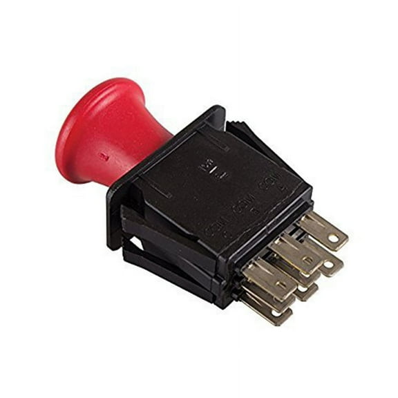 Dixie Chopper 10 Amp PTO Switch for Lawn Mowers fits Classic, Pursuit, Silver Eagle, Stryker, BlackHawk, Xcaliber, Magnum, RZT Pro Series, SZT Pro Series, Zee 2, RZT Mower / 500016, 4174684