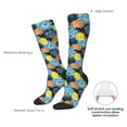 thumbnail image 6 of Fotbe Sunflowers print Women's Men's Novelty Crew Socks Cotton Socks Knee High Socks for Walking,Running,Nurses,Pregnancy, 6 of 8