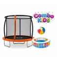 thumbnail image 1 of Trampolin Brincolin 8 Pies 2.44 m con Alberca Inflable 190 cm x 50 cm Combo, 1 of 9
