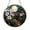 Acrylic 3.5 Inch, variant on Lily Garden Moon Path Stained Glass Window Decor, Tranquil Night Scene Nature Suncatcher