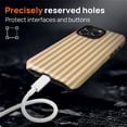 thumbnail image 3 of for iPhone 15 Pro Max Case,Compatible with MagSafe,Cute Striped Phone Case Shockproof Soft TPU and Hard PC Protective Phone Cover for Women Girls,Pink Green Stripes, 3 of 5