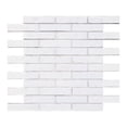 thumbnail image 6 of Giovan Nostaliga Brown 1-in. x 4-in. Brick Joint Matte Glass Mosaic Wall and Floor Tile, 6 of 8