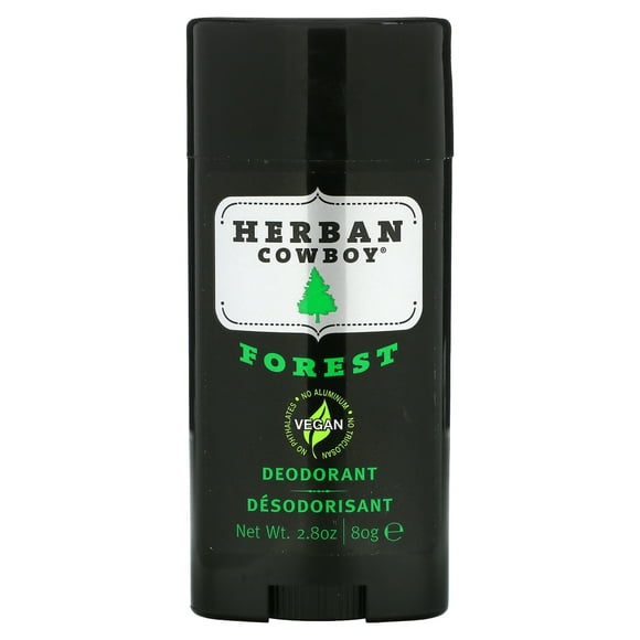 Herban Cowboy, Déodorant, Forêt, 2,8 oz Pack de 3
