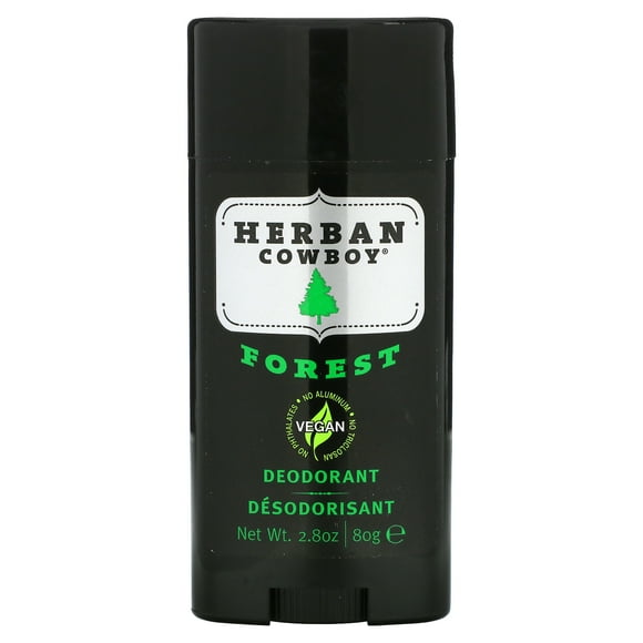 Herban Cowboy, Déodorant, Forêt, 2,8 oz Pack de 3