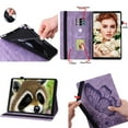 thumbnail image 5 of XYX Case for MatePad T10s 10.1 inch AGS3-L09 AGS3-W09, Retro Butterfly Slim Folio Stand Cover (Purple), 5 of 6