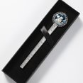 thumbnail image 5 of Starry sky polar bear Vintage Silver Lace-Edged Bookmark: a Delightful Gift for Book Lovers and Readers, 5 of 5