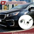 thumbnail image 2 of Unique Bargains No.819004DC00/819004JA00 Ignition Lock Cylinder for Kia Sedona 2007-2014 Ignition Switch Cylinder Lock 1 Pc Door Lock Cylinder 2 Pcs Keys 1 Set, 2 of 7