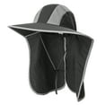 thumbnail image 1 of Chapeau de Soleil à Grand Bord avec Rabat de Nuque Hommes Femmes Protection Chapeau de Soleil pour Camping Randonnée Pêche, 1 of 7