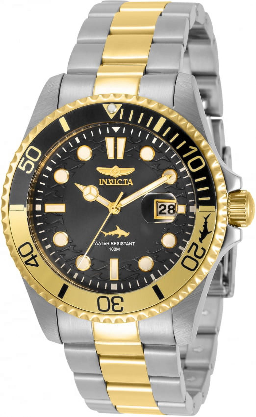 Free Shipping! Invicta Pro Diver Automatic Pepsi Bezel Black Dial