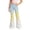 Green, variant on Kcolen Girls Elastic Waist Flare Pants,Gradient Color Flare Long Pants, Casual Mid Waist Bell Bottom Trousers for Daily School Preppy Clothes,Pink,15-16 Years